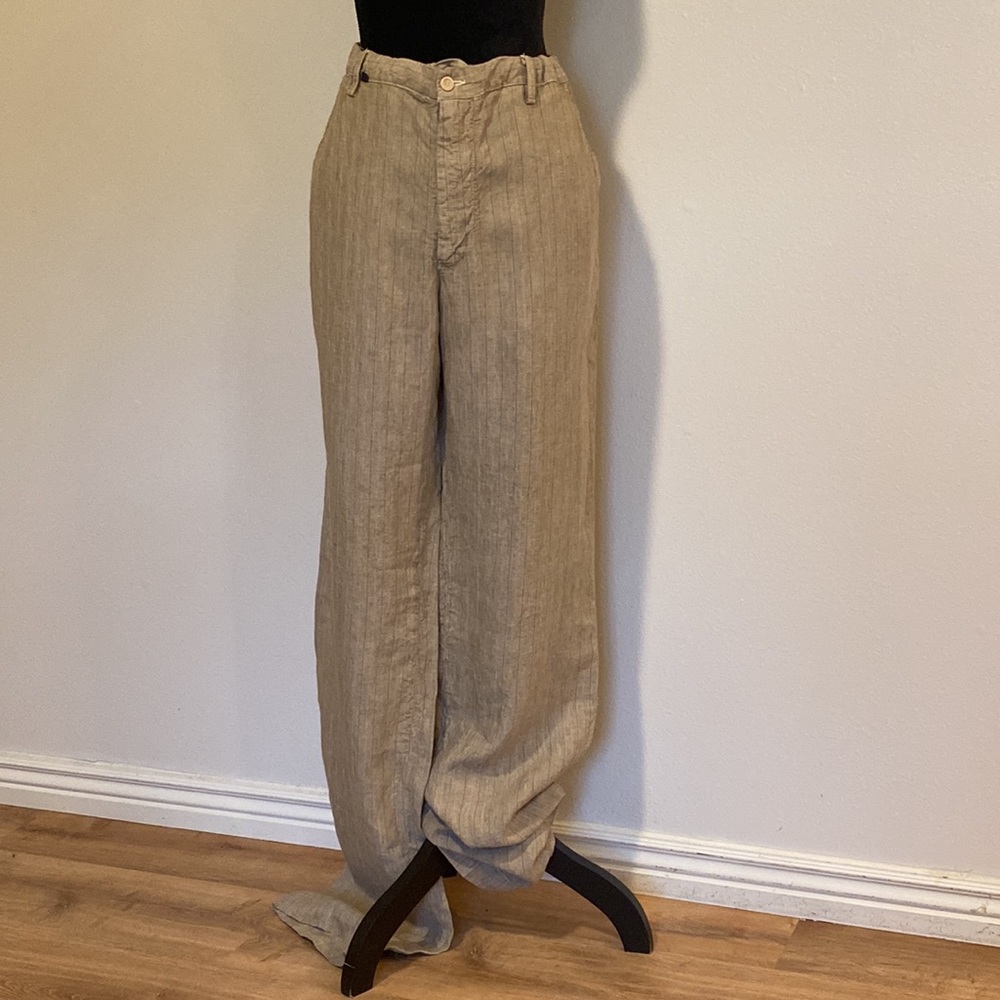 Mason Linen draw string pants